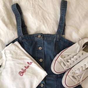 H&M Denim button down dress